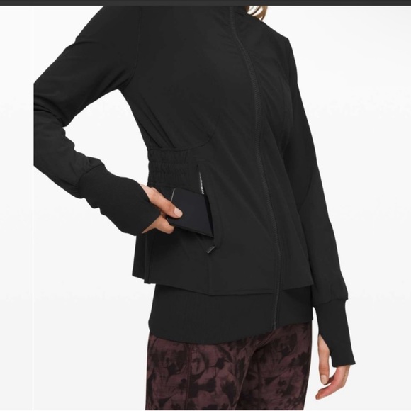 Lululemon Athletica Black sights seen jacket - Picture 3 of 5